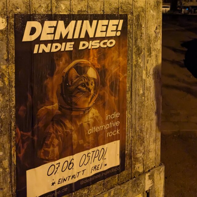 𝐑𝐢𝐜𝐡𝐭𝐞𝐫 & 𝐝𝐢𝐞 𝐉ü𝐧𝐠𝐞𝐫 𝐝𝐞𝐬 𝐈𝐧𝐝𝐢𝐞-𝐒𝐨𝐮𝐧𝐝𝐬
Am Samstag im @ostpol_dresden
Einlass ab 22 Uhr
Eintritt frei!